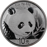 2018 Chinese Panda 10 Yuan 30g Silver Coin