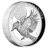 2018 Kookaburra 1oz High Relief Silver Proof Coin