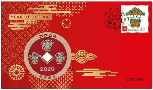 2020 Lunar Year of the Rat Medallion Cover