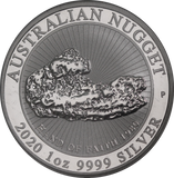 2020 Australian Hand of Faith Nugget 1oz Silver