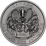 2020 Canada Kraken 2oz Silver