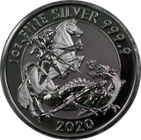 2020 Valiant (St George and the Dragon) 1oz Silver Coin