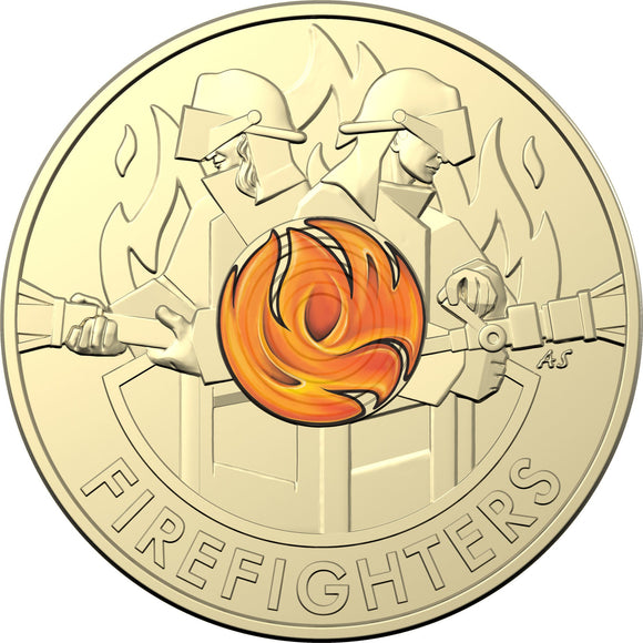 2020 $2 Firefighter Uncirculated Individual Coin