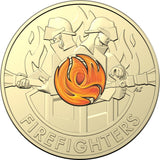 2020 $2 Firefighter Brave in Card