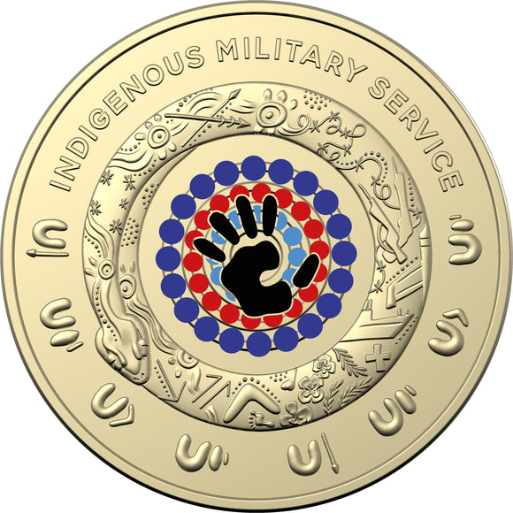 2021 Indigenous Military Service $2 Coin UNC