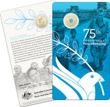 2022 75th Anniversary of Peacekeeping C Mintmark $2 Coin