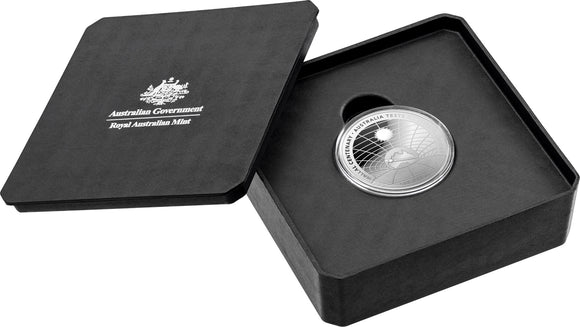 2022 $5 1oz Silver Domed Proof Coin – Wallal Centenary – Australia Tests Einstein’s Theory