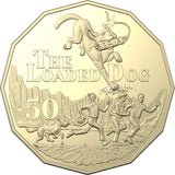 2022 Henry Lawson Gold Plated 50c Trio in Box