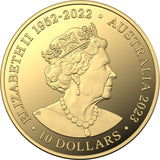 PRE ORDER 2023 Creatures of the Deep $10 Gold ‘C’ Mintmark Proof Coin