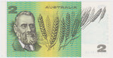 $2 1985 Johnston/Fraser Last Prefix UNC