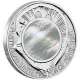 2015 White Mother of Pearl Shell 1oz Silver Coin