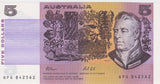 $5 1991 Fraser/Cole Last Prefix UNC
