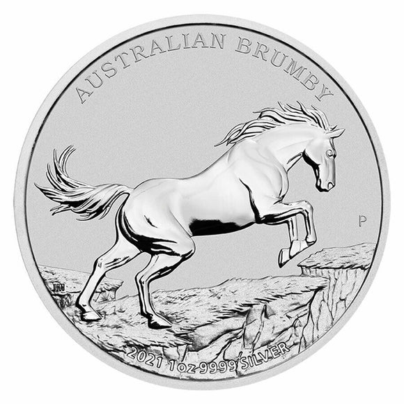 2021 Australian Brumby 1oz Silver Coin