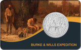 2010 Burke and Wills 20c Coin in Card