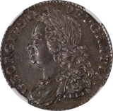 GB 1758 1 Shilling NGC MS62