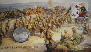 2018 Battle of Amiens 50c PNC