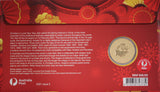 2021 Chinese Lunar New Year Dragon $1 PNC