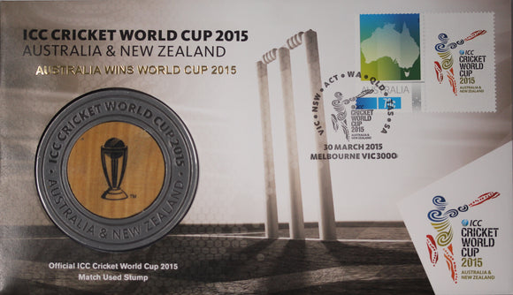 2015 ICC Cricket World Cup Medallion Cover