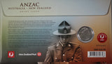 2015 ANZAC Joint Issue with New Zealand 50c PNC