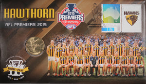 2015 Hawthorn AFL Premiers $1 PNC