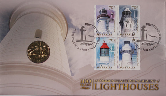 2015 100 Years of Lighthouses $1 PNC