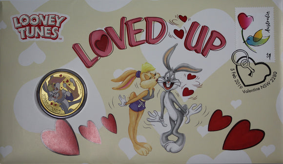 2019 Looney Tunes Loved Up Lola and Bugs Bunny $1 PNC