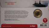 2011 Royal Australian Navy Centenary $1 PNC