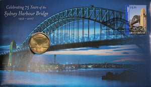 2007 75th Anniversary Sydney Harbour Bridge $1 PNC