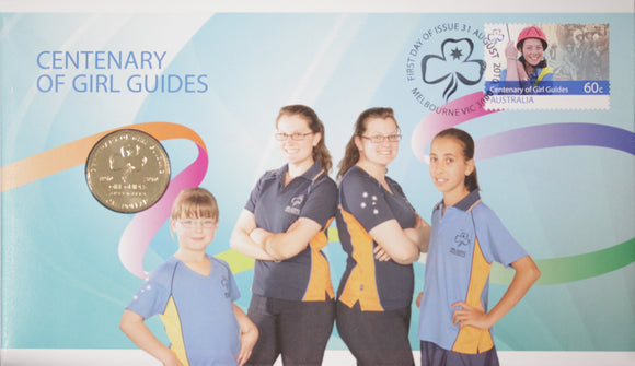 2010 Centenary of Girl Guides $1 PNC