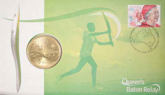 2005 Queen's Baton Relay $5 PNC