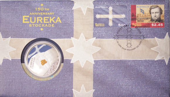 2004 150th Anniversary Eureka Stockade $5 PNC