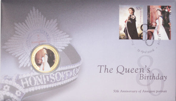 2006 QEII Queens 80th Birthday 50c PNC