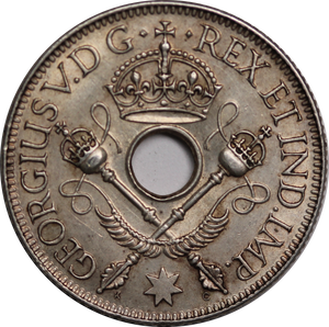 Papua New Guinea 1935 Shilling UNC