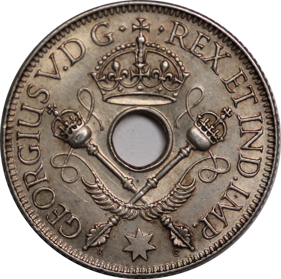 Papua New Guinea 1935 Shilling UNC