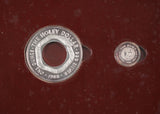 1988 Holey Dollar and Dump Silver Coin Pair