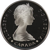 Canada 1985 National Parks Silver Dollar Coin