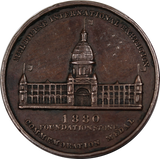 1880 Melbourne International Exhibition Copper Medal aVF