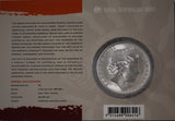 2002 Australian Kangaroo 1oz Silver Coin in Card