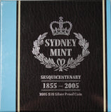 2005 $1 Silver Subscription Coin - Sydney Mint Sesquicentenary