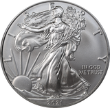 USA 2021 1oz Silver Eagle Type I