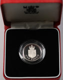 GB 1988 One Pound Piedfort Silver Coin