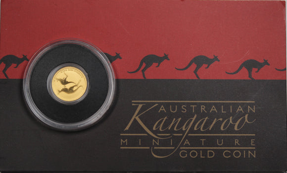 2018 0.5g Gold Kangaroo Coin