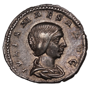 Rome Julia Maesa (AD 218-220) Silver Denarius aEF
