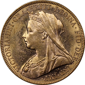 1899 Melbourne Sovereign EF