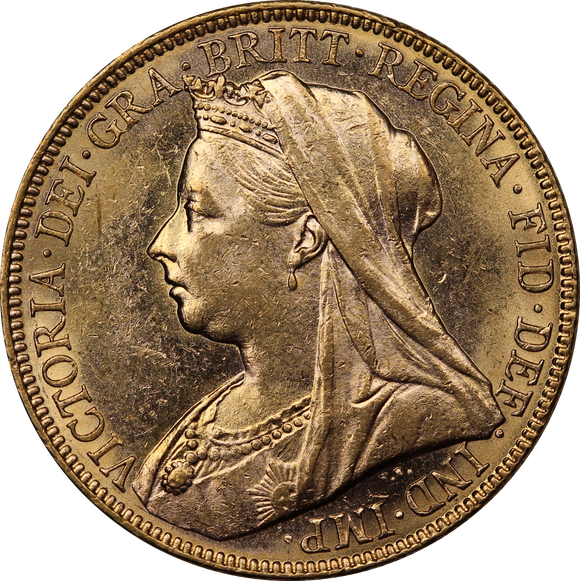 1899 Melbourne Sovereign EF