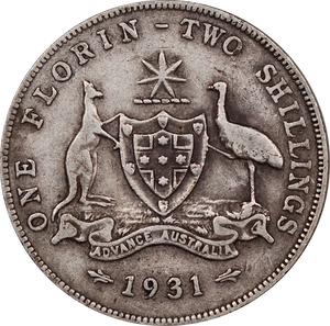 1931 Florin Circulated