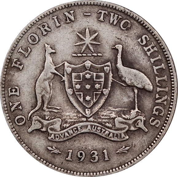 1931 Florin Circulated