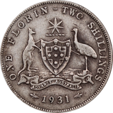 1931 Florin Circulated