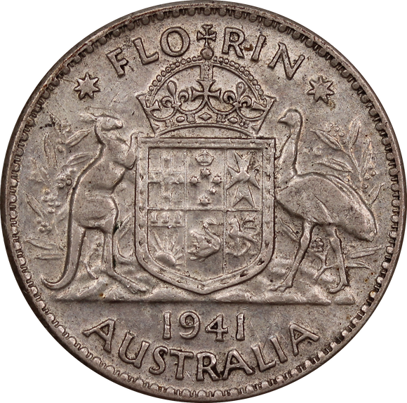 1941 Florin Circulated