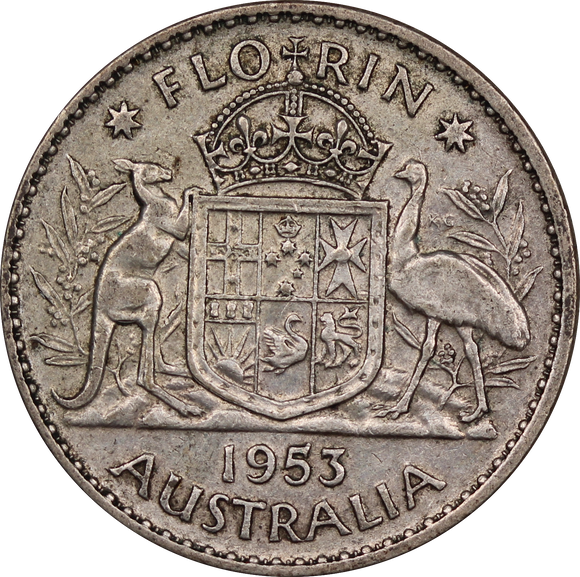 1953 Florin Circulated